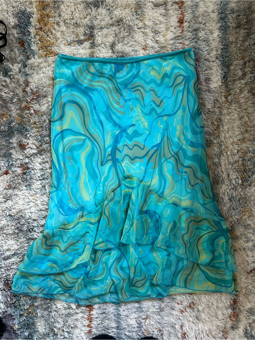 Y2K midi skirt